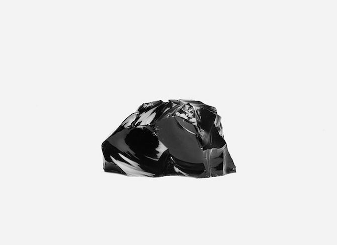 Obsidian Objects by Jacques Elie Ribeyron in THISISPAPER MAGAZINE 16 Obsidian Objects by Jacques Elie Ribeyron in THISISPAPER MAGAZINE