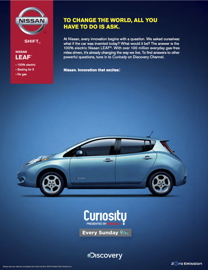 Nissan leaf advertisements #10